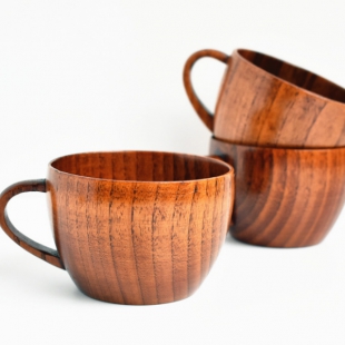 天然酸枣木创意木杯子 日用百货茶杯咖啡杯 定做水杯